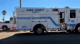 Mountain Fire Emergency Response  in California