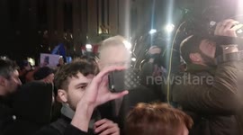 Georgia: EU deputies spoke at an opposition rally in Tbilis