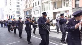 US: 105th annual Veterans Day Parade