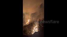 Spain: Wildfire Erupts On La Palma Island, Forcing Evacuation Of 200 People