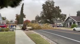 California: Dust Storm Knocks Out Power, Causes Damage
