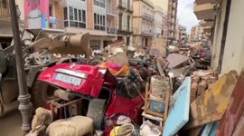 Spain: Cleanup after storm DANA in Valencia