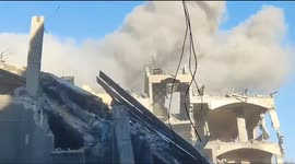 Israeli forces carried out an airstrike on Beit Lahia in northern Gaza and besieged shelter centers in Beit Hanoun, displacing thousands amid artillery and gunfire