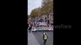 Ireland: Massive rally in Dublin for Palestine
