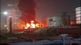 India: Two people died in fire after explosion at IOCL refinery in Vadodara