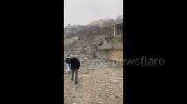 Lebanon: Massive destruction in Baalshamieh after Israeli raid