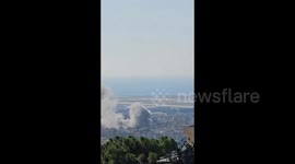 Lebanon: Israeli raid near St. Michael's Church