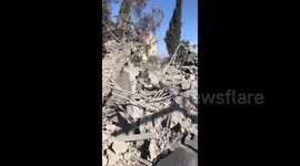 Lebanon: An Israeli raid destroyed a house in the town of Mansouri, Tyre District