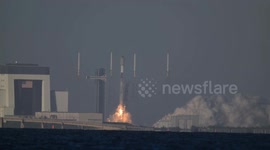 SpaceX Launches Second Falcon 9 Of The Day From Florida