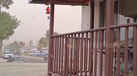 US: Massive Dust Storm Hits Central California On Veterans Day 5