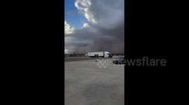 US: Massive Dust Storm Hits Central California On Veterans Day 4