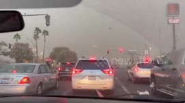 US: Massive Dust Storm Hits Central California On Veterans Day 2