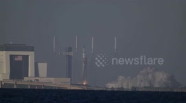 US: SpaceX Launches Second Falcon 9 Of The Day From Florida