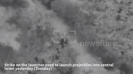 Lebanon: The IDF Struck Launchers in Lebanon Used to Fire at Cities in Central and Northern Israel