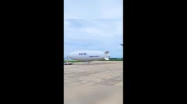 A glimpse of China's AS700 manned airship