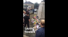 MEMORIAL FOR JO COX LABOUR MP BIRSTALL