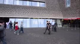 The tate modern opens its new building