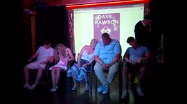 Hypnotised Subjects eating a Marshmallow thinking its a Witchetty Grub