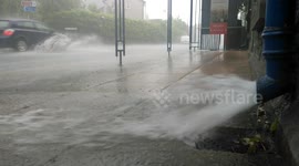 Torrential rain in UK June 2016