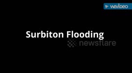 Surbiton town centre flooding