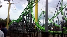 The Monster - New Roller Coaster at Adventureland