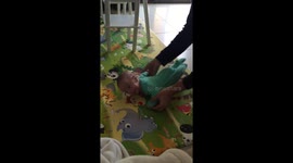 Carter rolling for the first time