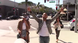 Singer John Legend and wife model Chrissy Teigen are spotted out and about in Beverly Hills