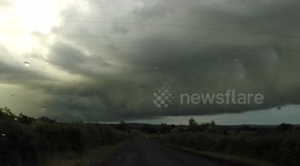 Mean Storm Clouds Captured On Go Pro