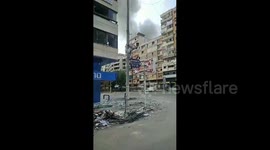 Lebanon: Israeli warplanes bomb a location in Haret Hreik neighborhood in the Dahieh district of Beirut