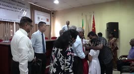 Visually impaired Sri Lankan students receive scholarships from Chinese foundation