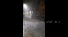 Spain: Heavy Rain Hits Valencia, Still Recovering From Recent Floods