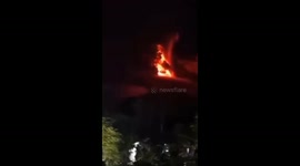 the eruption of Mount Lewotobi in Indonesia, 10 people died and tens of thousands of residents were displaced and thousands of residents ran out of food