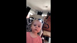 When the Toddler Hears It's Snack Time