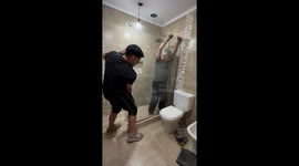 Glass Shower Door Shatters During Installation