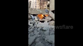 Lebanon: The effects of the destruction in Al-Laylaki due to the Israeli attack at night
