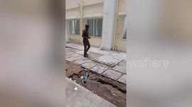 Furious son attacks hospital staff over lack of treatment for sick mother
