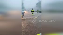 Storm leaves residents trapped in Catania, Italy