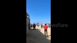 Gaza: Israel is bombing displaced Palestinian civilians in the Mawasi Khan Younis area