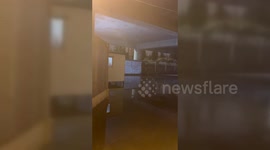 Iran: Flooding of Haqqani metro in Tehran due to the heavy rain