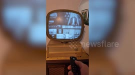 Iconic 1950s TV set retrofitted to play Netflix and YouTube