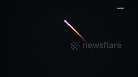 US, Los Angeles: Studio City SpaceX Starlink Launch