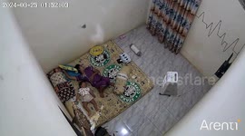 Husband climbs back into house like a thief to avoid waking family