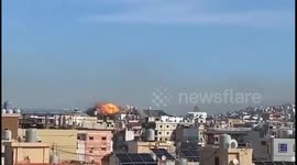 Lebanon: Israeli raid on Beirut, Lebanon earlier today