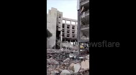 Lebanon: Massive destruction in the city of Tyre after an Israeli airstrike