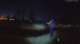 London Police Officer Saves Missing Child from Creek