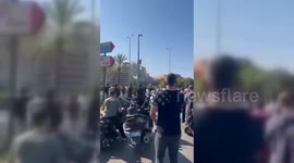 Lebanon: The moment the Israeli aircraft launched a raid on Beirut a short while ago