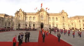 Peru: Xi attends welcome ceremony hosted by Peruvian president