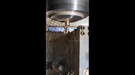 Satisfying footage captures metal gourd being made from block