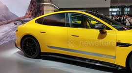 China: Xiaomi SU7 Ultra Vehicle at 2024 Guangzhou Auto Show