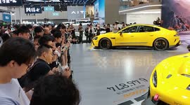China: Xiaomi SU7 Ultra Vehicle at 2024 Guangzhou Auto Show